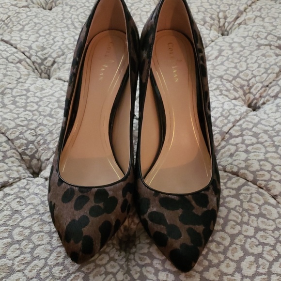 Cole Haan Leopard Print Pump - Picture 3 of 7